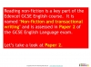 Edexcel GCSE English Reading Non fiction Texts Teaching Resources (slide 2/94)
